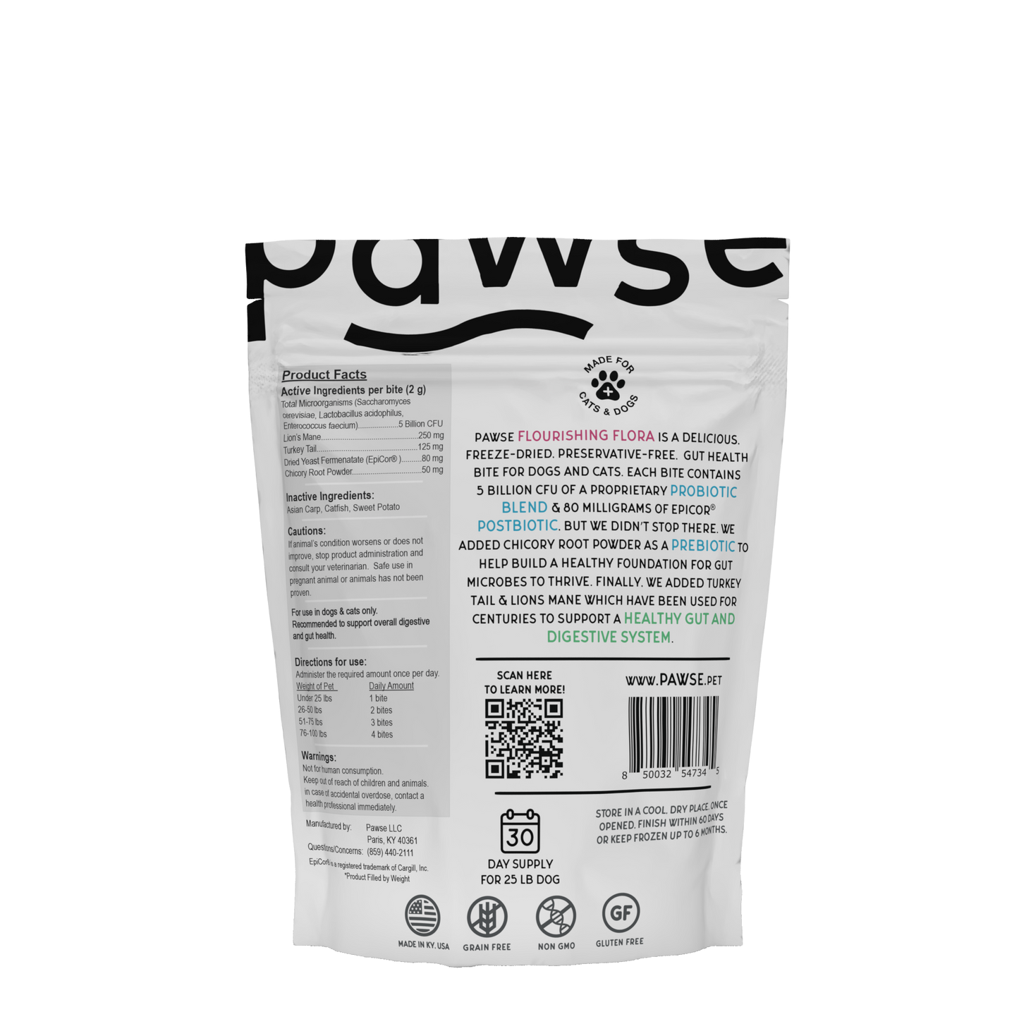 Pawse - Flourishing Flora - 30 ct