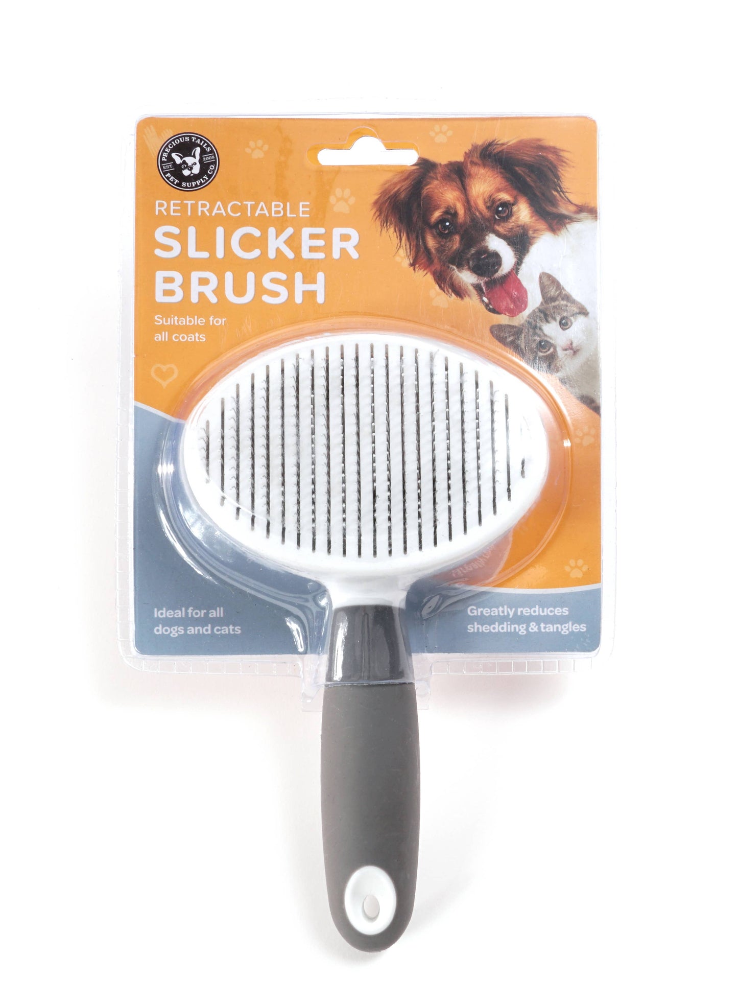 Precious Tails - Precious Tails Retractable Slicker Brush