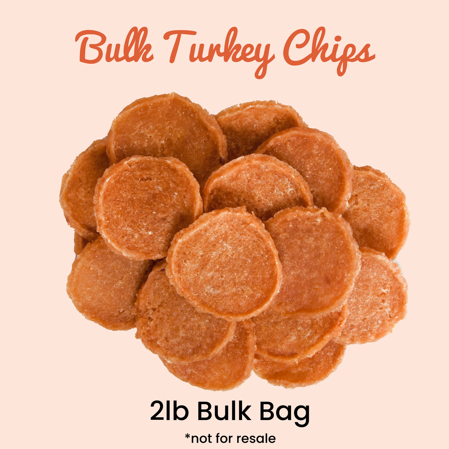 Farm to Pet - Bulk Turkey Chips for Dogs (2 lbs)