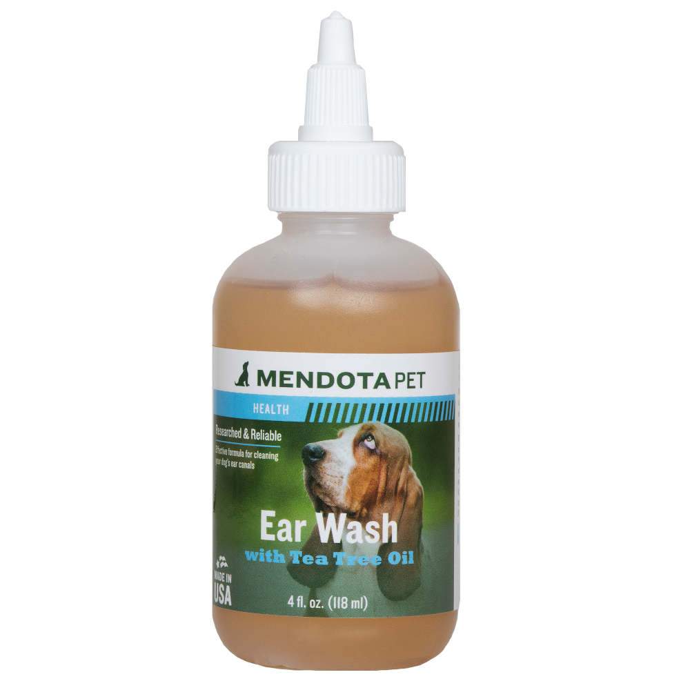 Mendota Pet - Mendota Pet Ear Wash - 4 oz dropper
