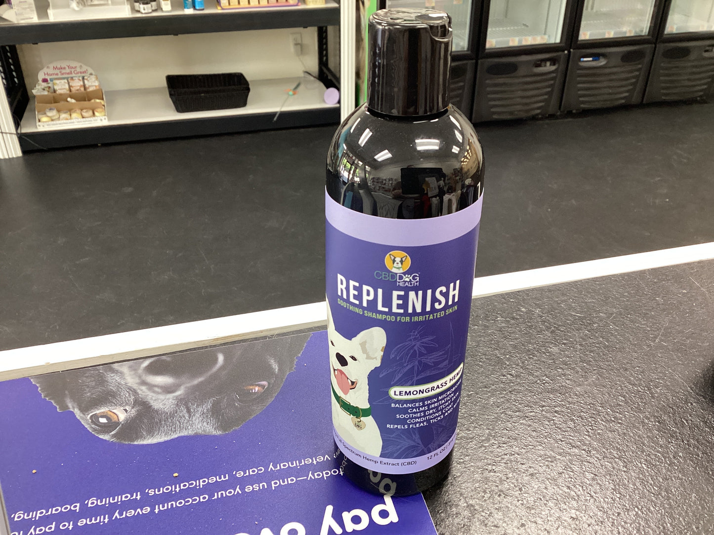 Replenish cbd shampoo