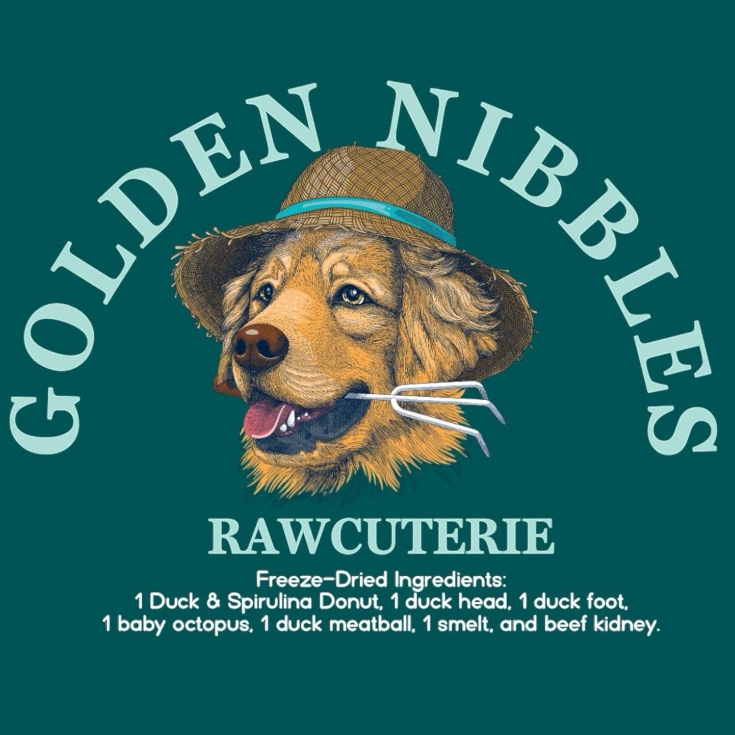 Golden Nibbles - RAWCUTERIE Box - Freeze-Dried Variety Box for dogs & cats