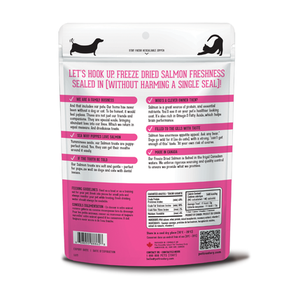 The Granville Island Pet Treatery (USA) - Wild Salmon Freeze-Dried Pet Treats: High-Protein & Natural