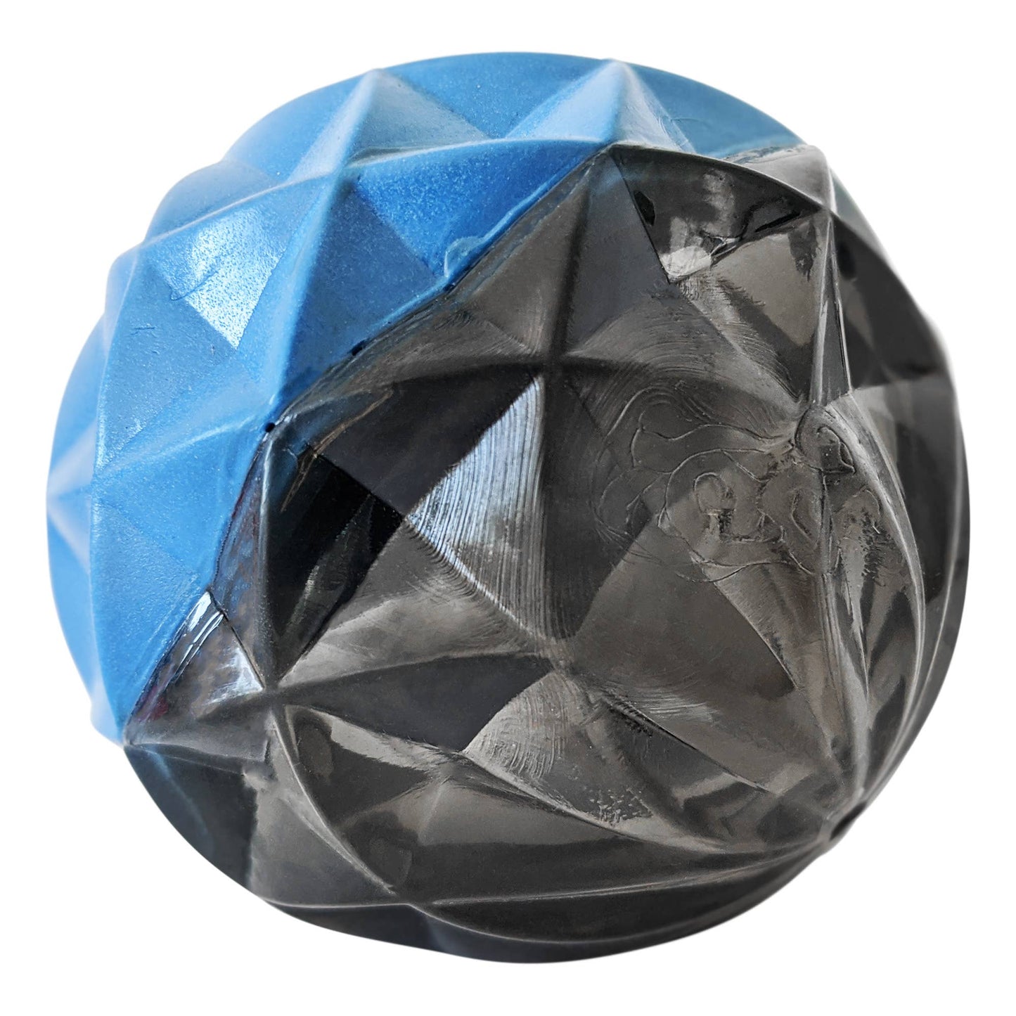 Jojo Modern Pets - Durable Dog Chew Toy with Textured Geometric Ball Design