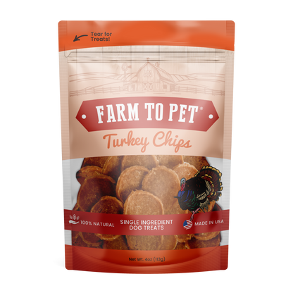 Farm to Pet - Turkey Chips Dog Treats