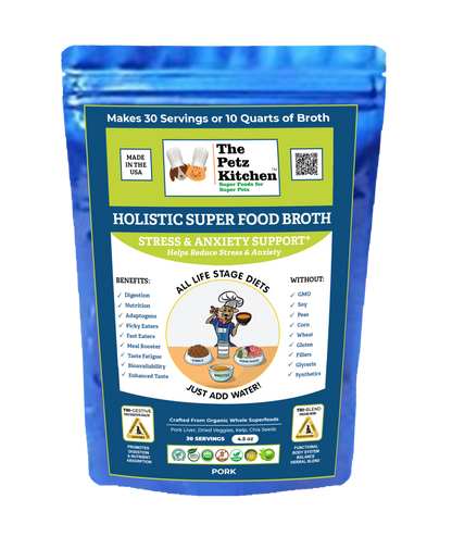 Natura Petz Organics - Super Food Broth Stress & Anxiety Support* the Petz Kitchen Dogs & Cats