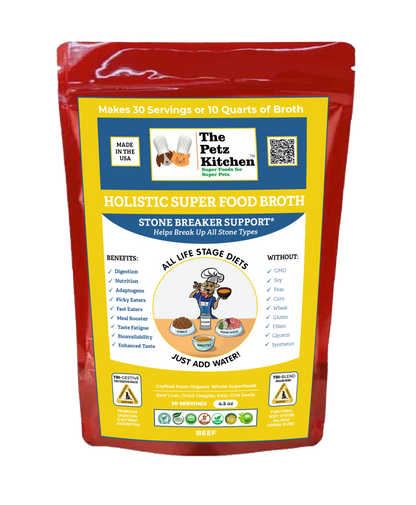 Natura Petz Organics - Super Food Broth Stone Breaker Support* the Petz Kitchen Dogs & Cats