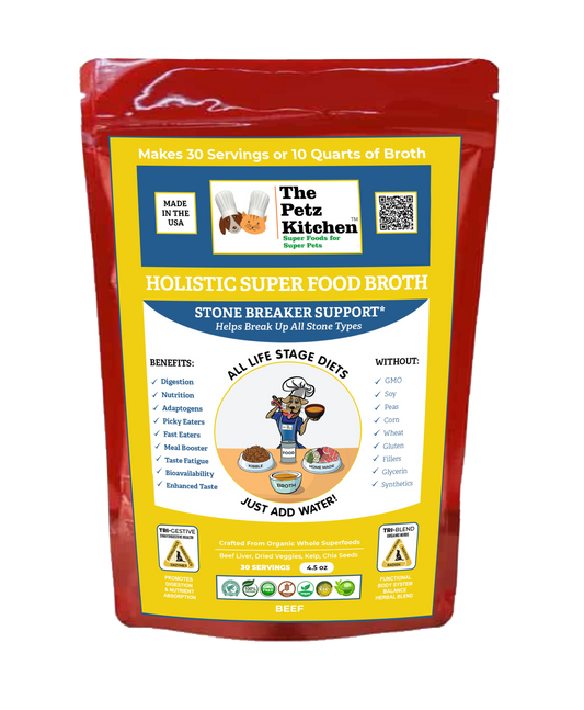 Natura Petz Organics - Super Food Broth Stone Breaker Support* the Petz Kitchen Dogs & Cats