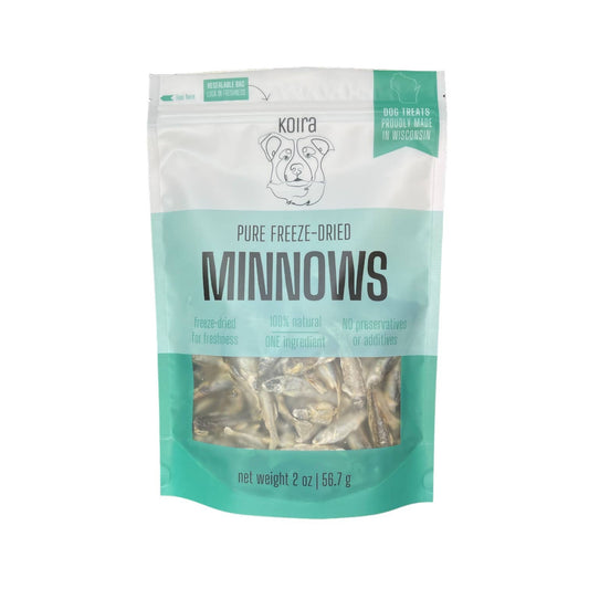 Koira - Freeze-Dried Minnows Protein-Packed Dog Treats