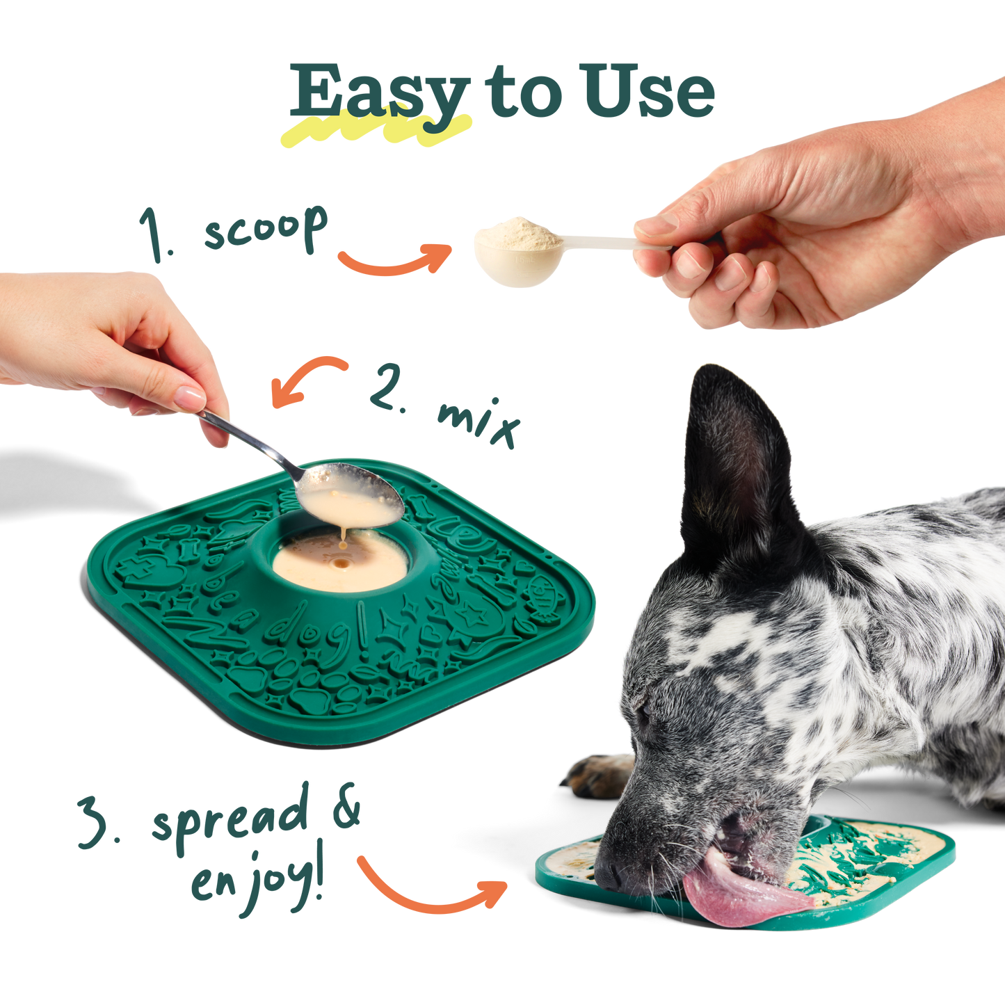 Woof - LickMat LickMix - Bacon & Cheese