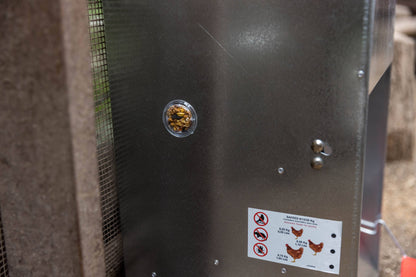 My Favorite Chicken - Automatic Metal Poultry Treadle Feeder 40lb