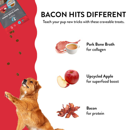 Shameless Pets - Bacon Hits Different Bone Broth Dog Training Treats