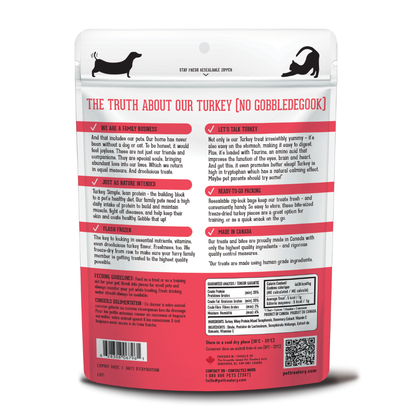 The Granville Island Pet Treatery (USA) - Turkey Freeze-Dried Pet Treats: High-Protein & Nutritious