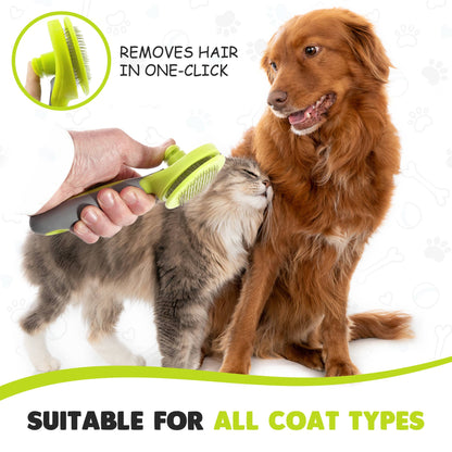 Precious Tails - Precious Tails Retractable Slicker Brush