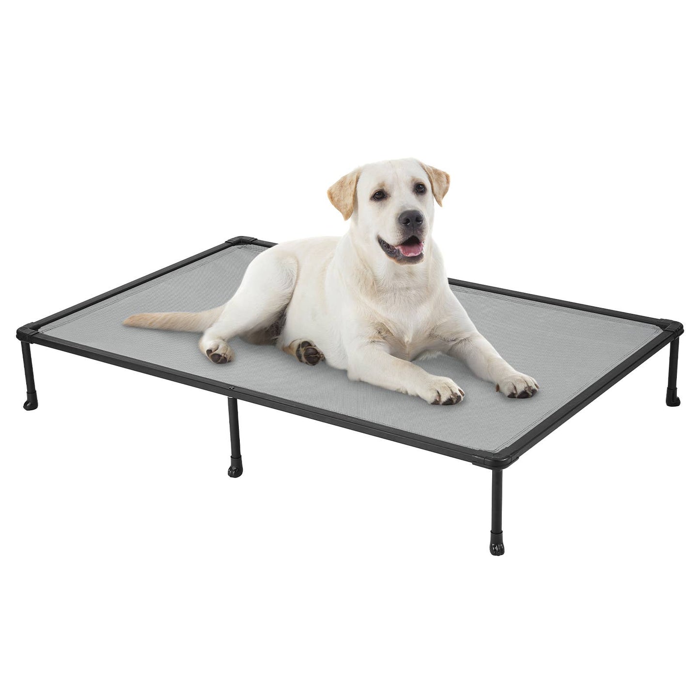 veehoo - Veehoo Chew-Proof Dog Bed - Black Metal Frame