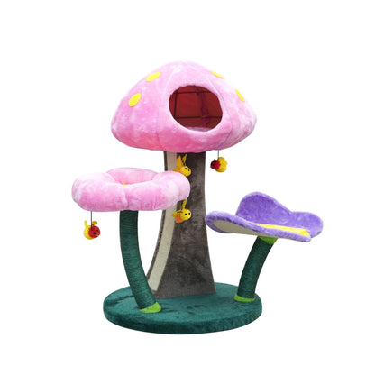 PetPals Group - Catry Wonderland Mushroom Cat Tree