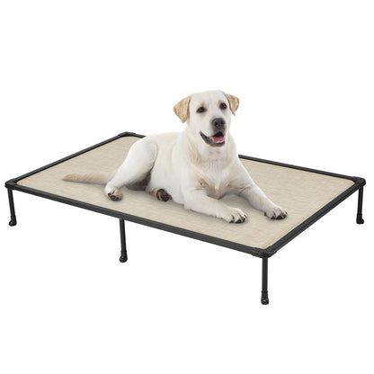 veehoo - Veehoo Chew-Proof Dog Bed - Black Metal Frame