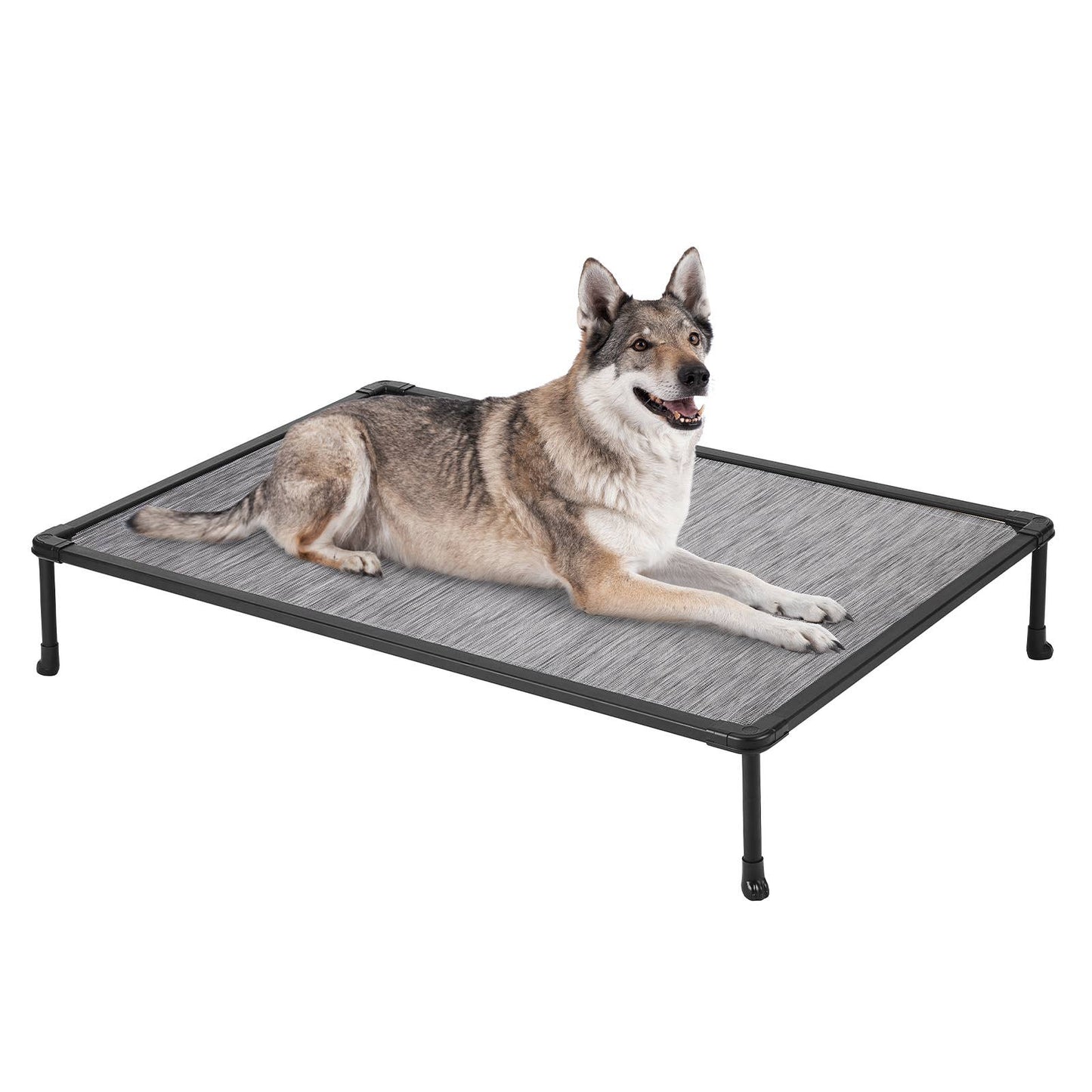 veehoo - Veehoo Chew-Proof Dog Bed - Black Metal Frame