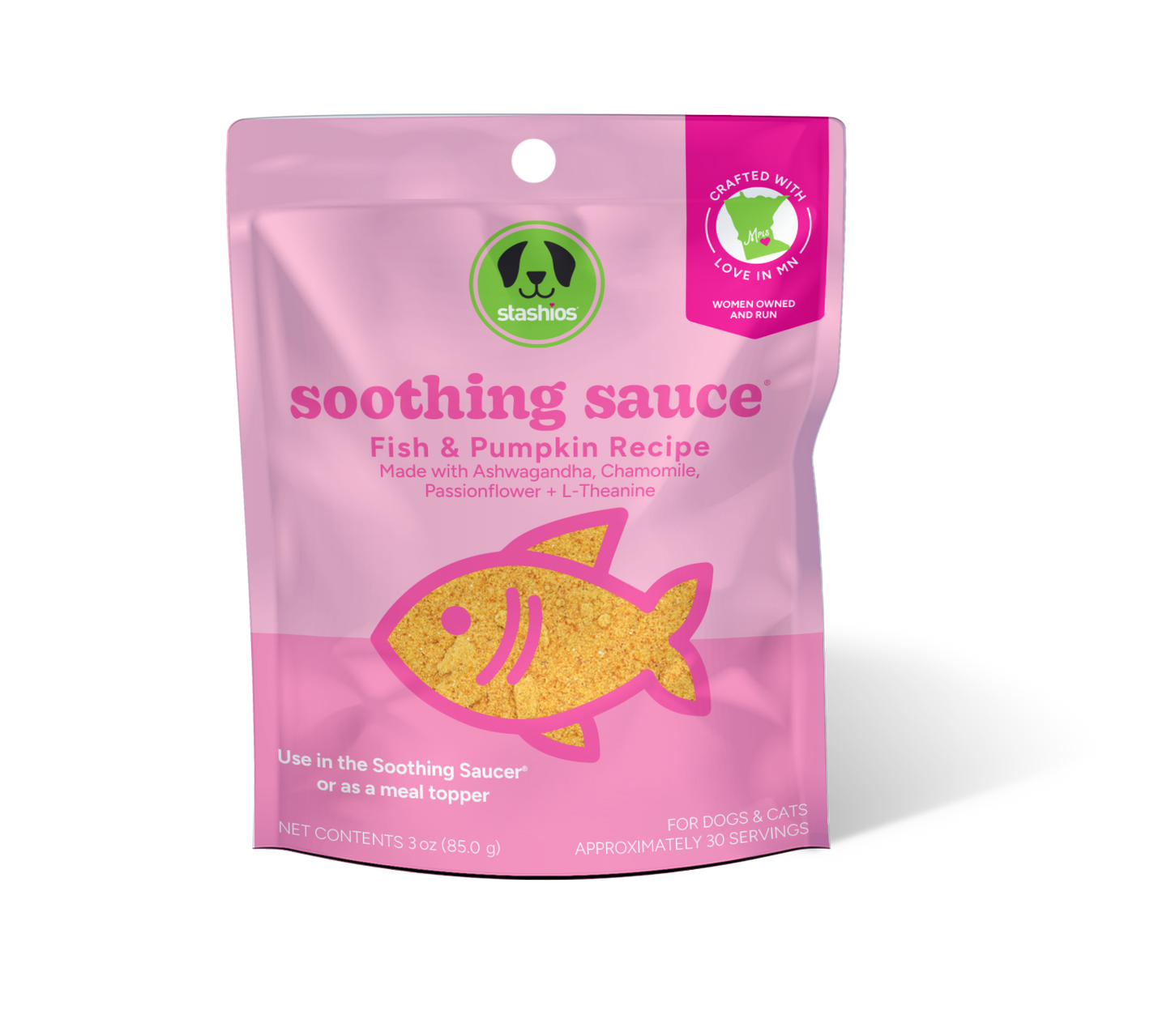Stashios - Soothing Sauce® Variety Box - 9 bags (3 bags of each flavor)