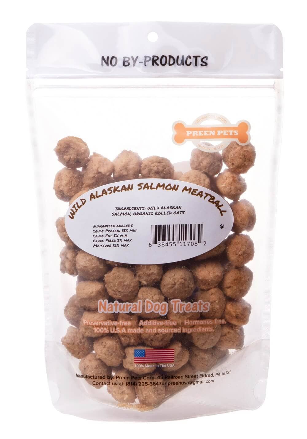 Preen Pets - Wild Alaskan Salmon Meatballs