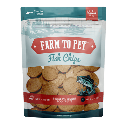 Farm to Pet Healthy Dog Treats - Fish Chips Dog Treats