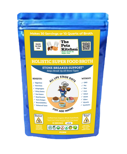 Natura Petz Organics - Super Food Broth Stone Breaker Support* the Petz Kitchen Dogs & Cats