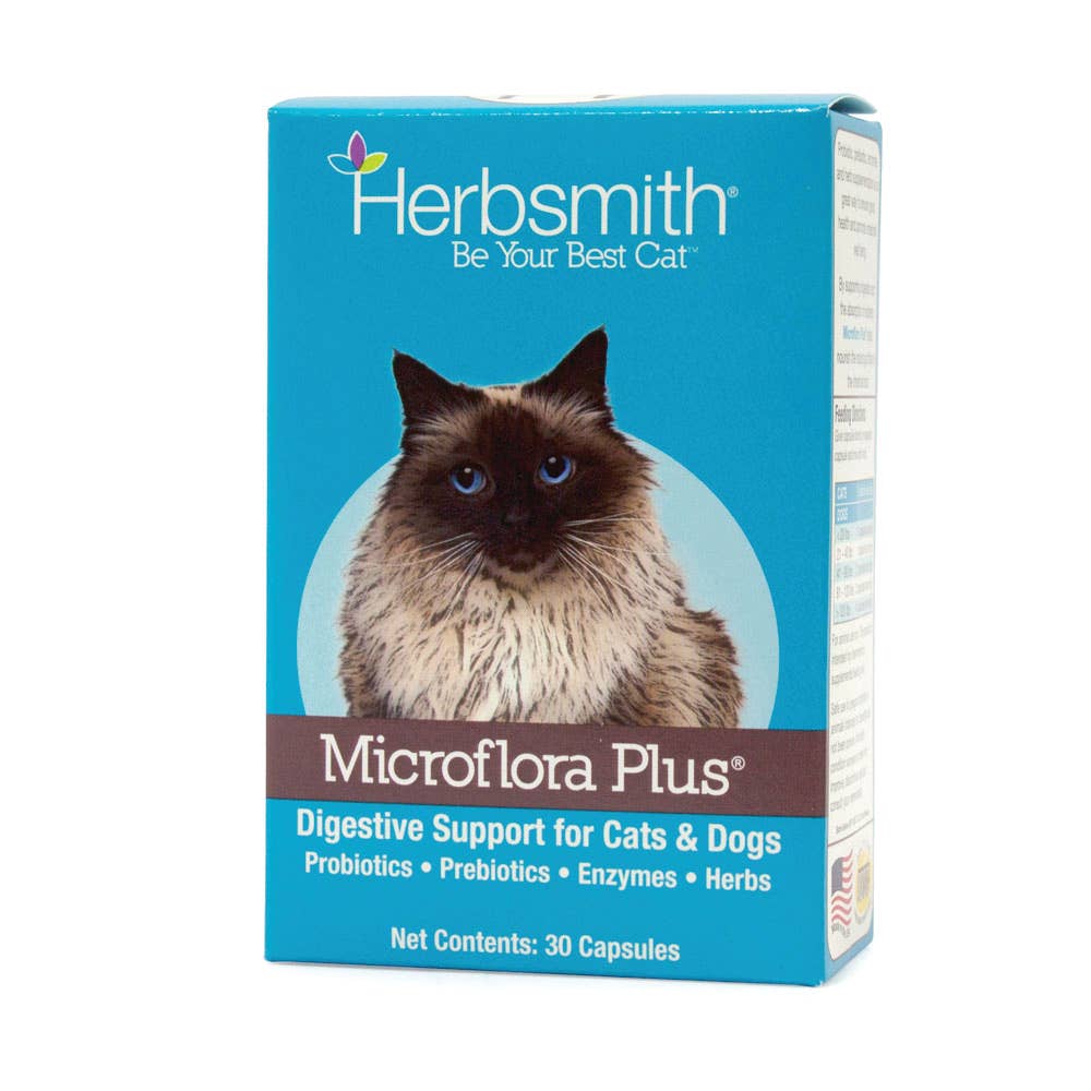 Herbsmith - Microflora Plus - Digestive Aid for Dogs & Cats