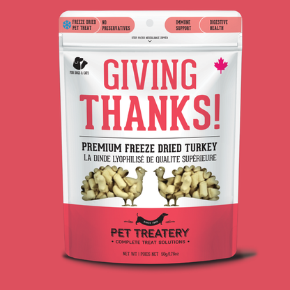 The Granville Island Pet Treatery (USA) - Turkey Freeze-Dried Pet Treats: High-Protein & Nutritious