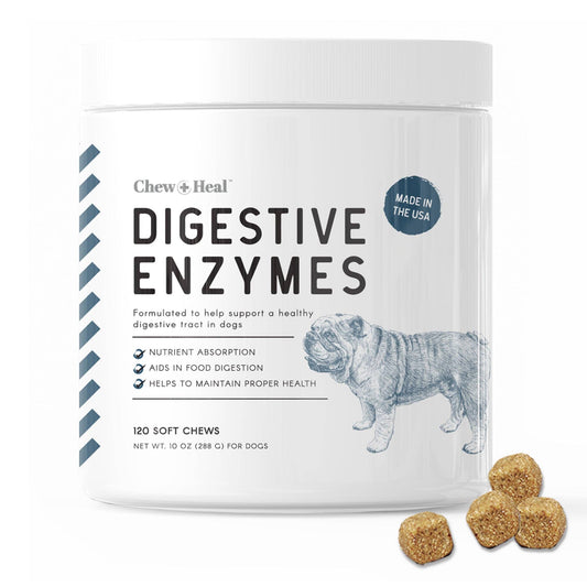 Chew + Heal - Digestive Enzymes with Probiotics