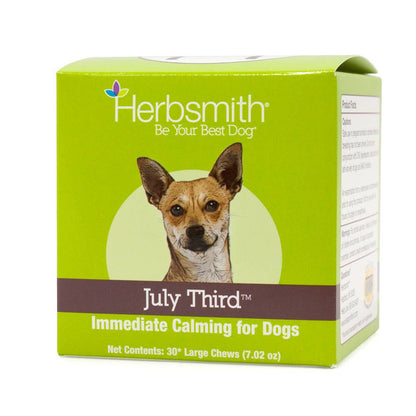 Herbsmith - July Third - Immediate Calming Treats for Dogs