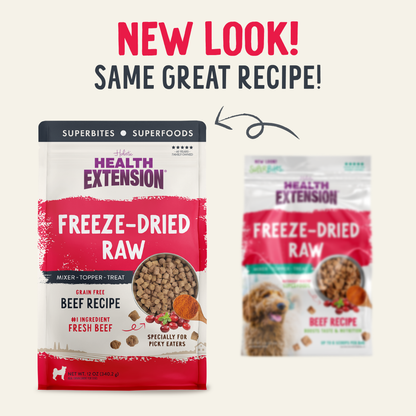 Health Extension Pet Care - Freeze Dried Raw Beef Recipe