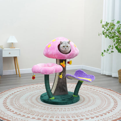 PetPals Group - Catry Wonderland Mushroom Cat Tree