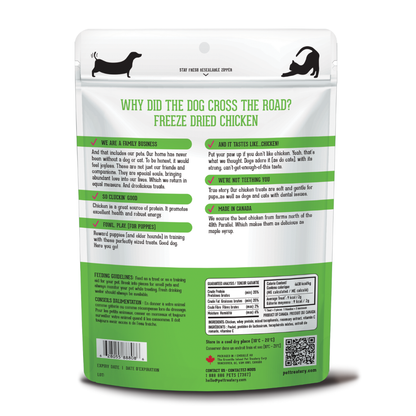 The Granville Island Pet Treatery (USA) - Chicken Freeze-Dried Pet Treats: Protein & Nutrient Rich