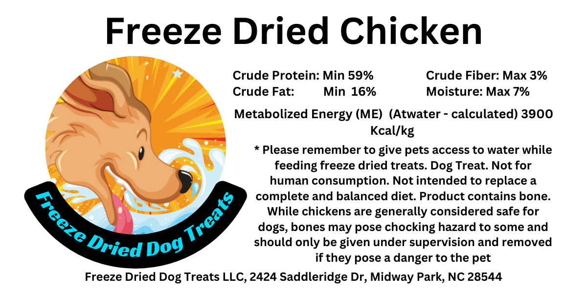 Freeze Dried Dog Treats - Freeze Dried Chicken - Baby (Chicks)