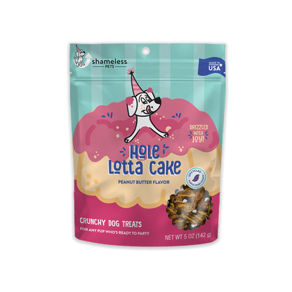 Shameless Pets - Hole Lotta Cake Drizzled Crunchy Biscuit