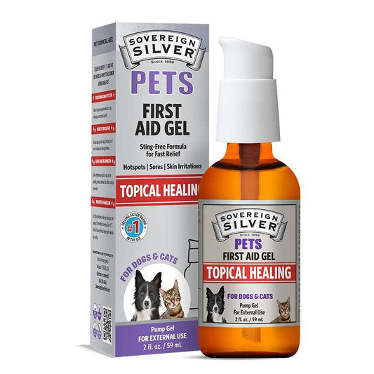 Katie's Pet Products - Sovereign Silver Pets Colloidal Silver First Aid Gel 1oz