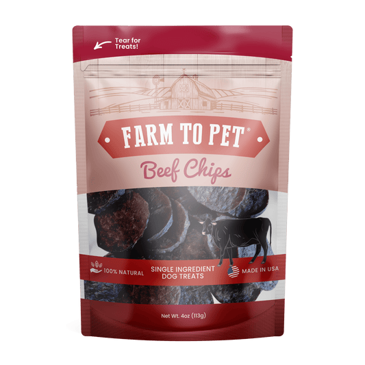 Farm to Pet - Beef Chips Dog Treats