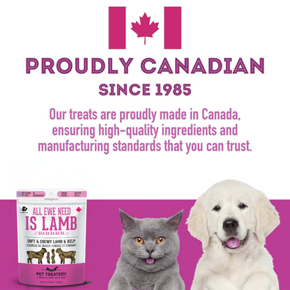 The Granville Island Pet Treatery (USA) - Lamb & Kelp Soft Dog Treats: Chewy & All-Natural