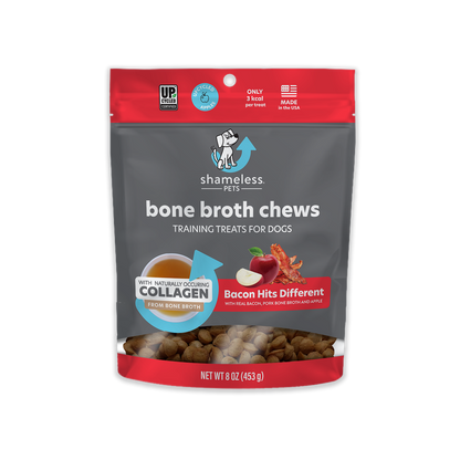 Shameless Pets - Bacon Hits Different Bone Broth Dog Training Treats