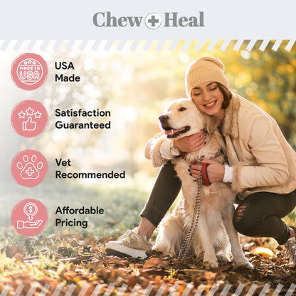 Chew + Heal - Stop the Diarrhea, Anti Diarrhea for Dogs