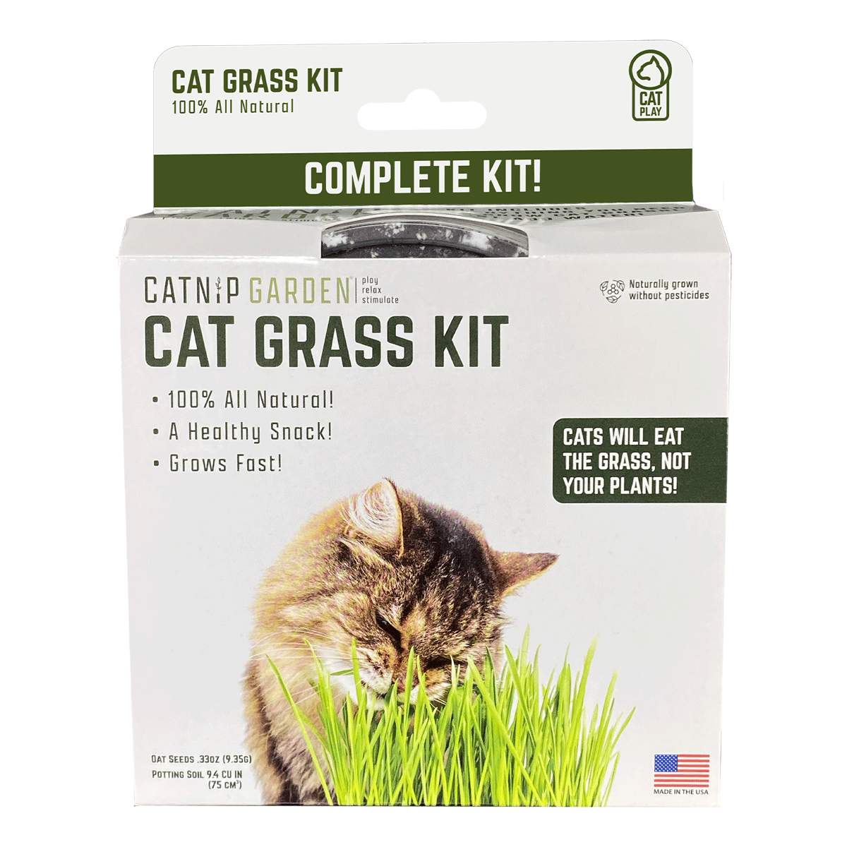 King Wholesale Pet Goods - MULTIPET Catnip Garden Cat Grass Kit