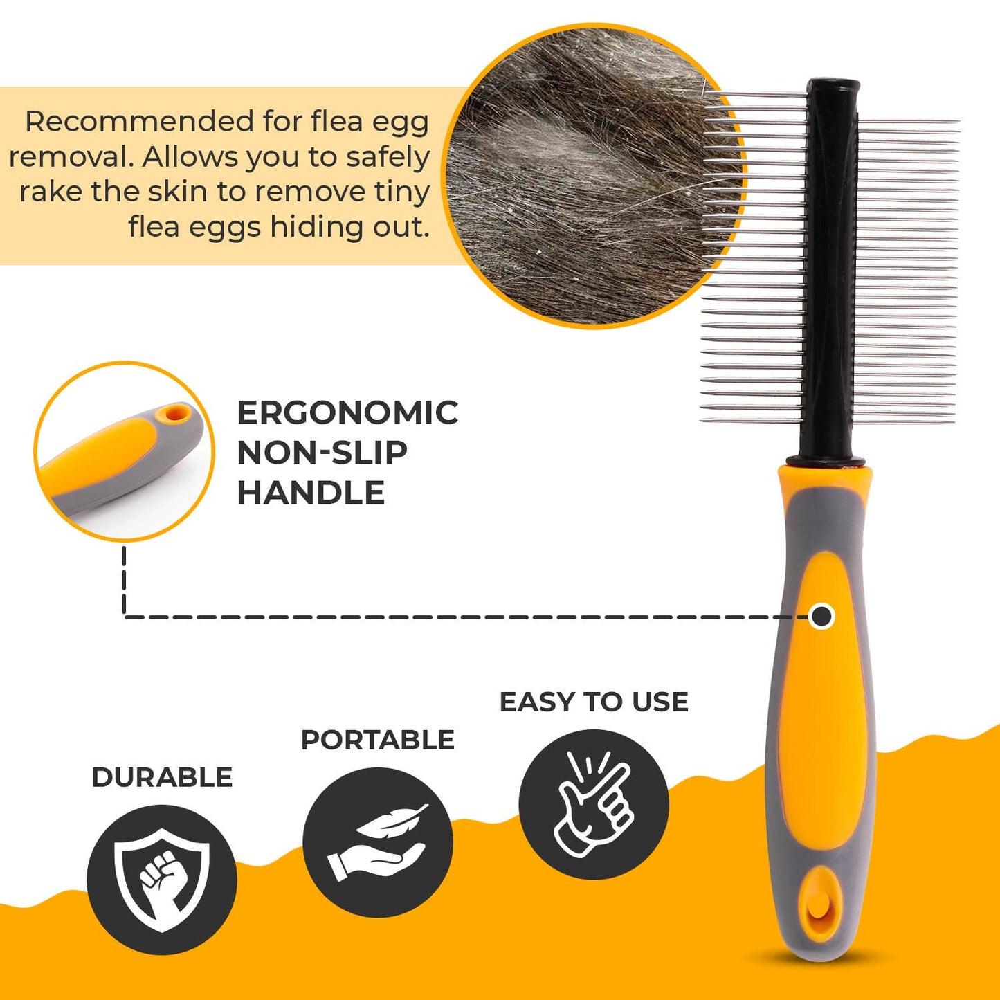 Precious Tails - Precious Tails Double Sided Pin Comb