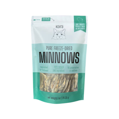 Koira - Freeze-Dried Minnows Protein-Packed Cat Treats