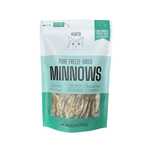 Koira - Freeze-Dried Minnows Protein-Packed Cat Treats