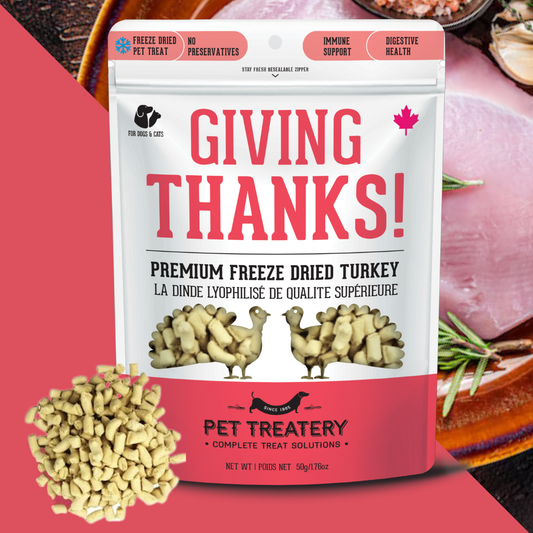 The Granville Island Pet Treatery (USA) - Turkey Freeze-Dried Pet Treats: High-Protein & Nutritious