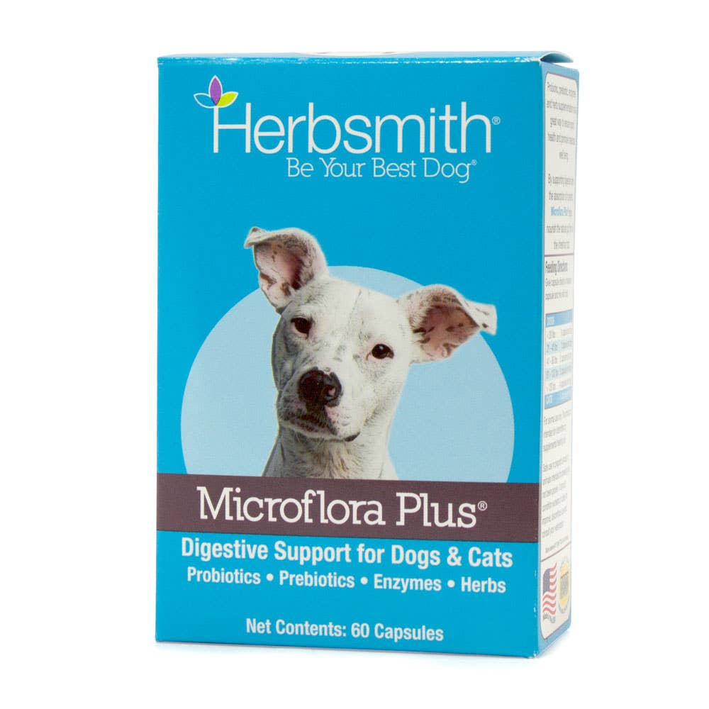 Herbsmith - Microflora Plus - Digestive Aid for Dogs & Cats