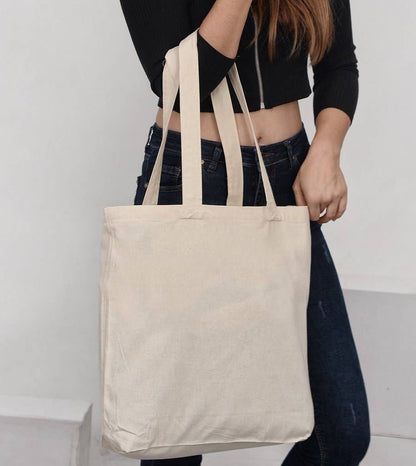 TBF - TBF Organic Cotton Canvas Gusset Tote Bags By Pack - OR110