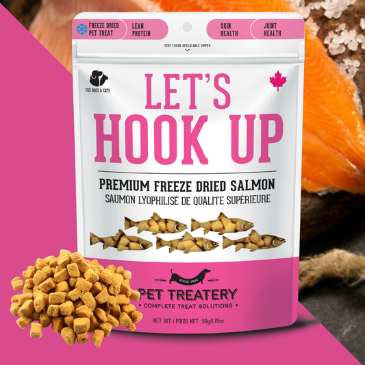 The Granville Island Pet Treatery (USA) - Wild Salmon Freeze-Dried Pet Treats: High-Protein & Natural