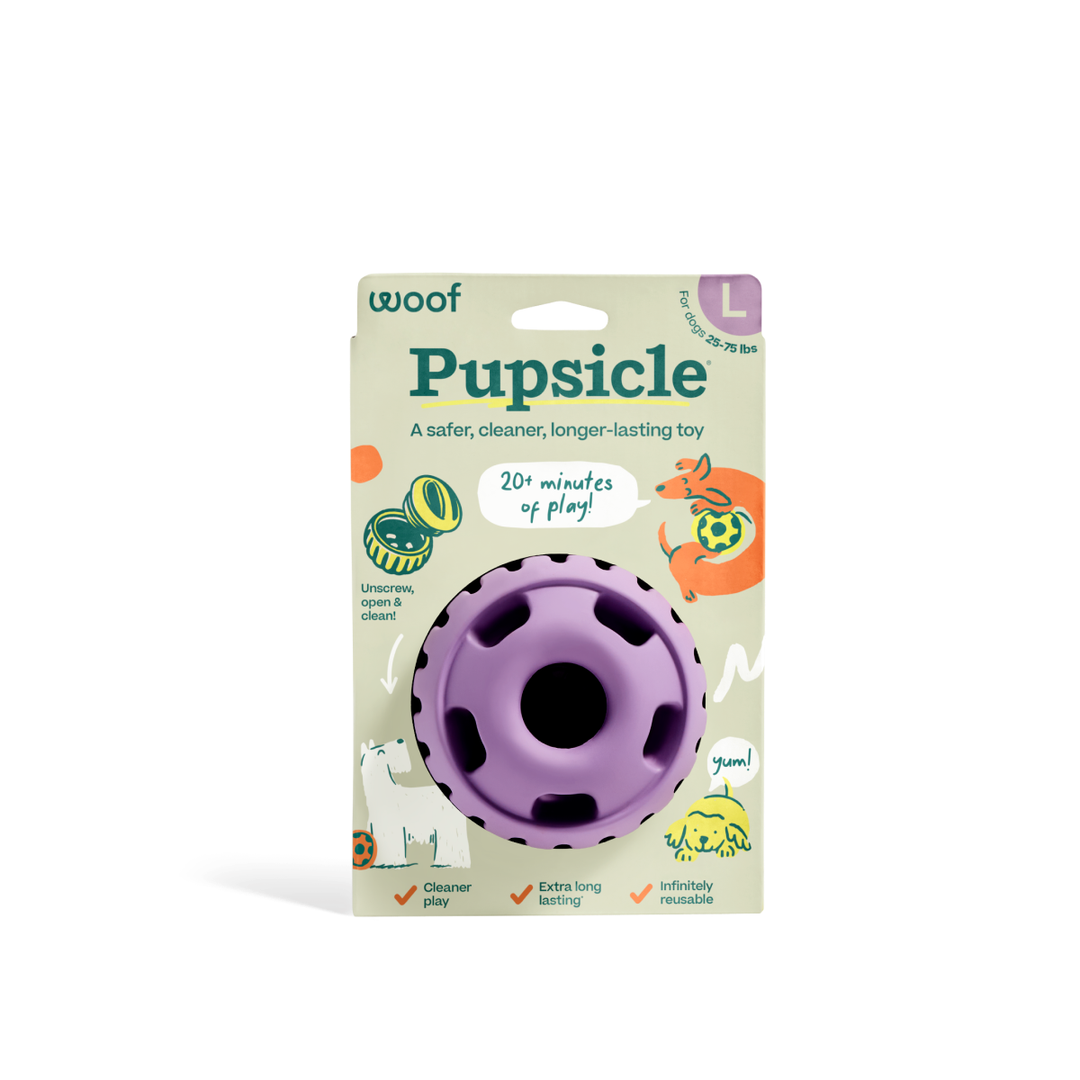 Woof - The Pupsicle - Lavender