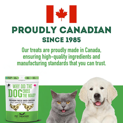 The Granville Island Pet Treatery (USA) - Chicken Freeze-Dried Pet Treats: Protein & Nutrient Rich